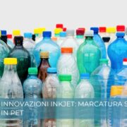 Marcatura a getto d'inchiostro per bottiglie PET