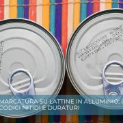 Marcatura lattine in alluminio