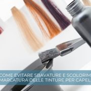 Marcatura flaconi tinture per capelli