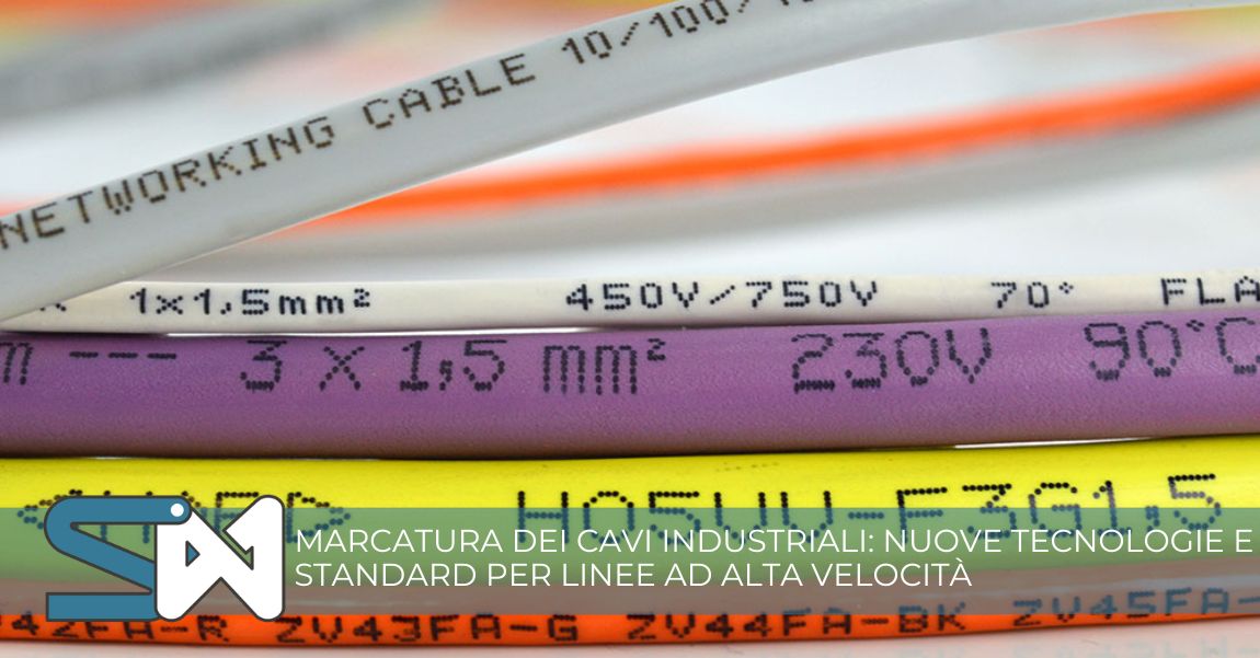 Marcatura dei cavi industriali: nuove tecnologie e standard per linee ad alta velocità